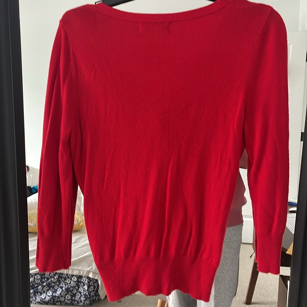 Red Cardigan - Picture 3 of 3